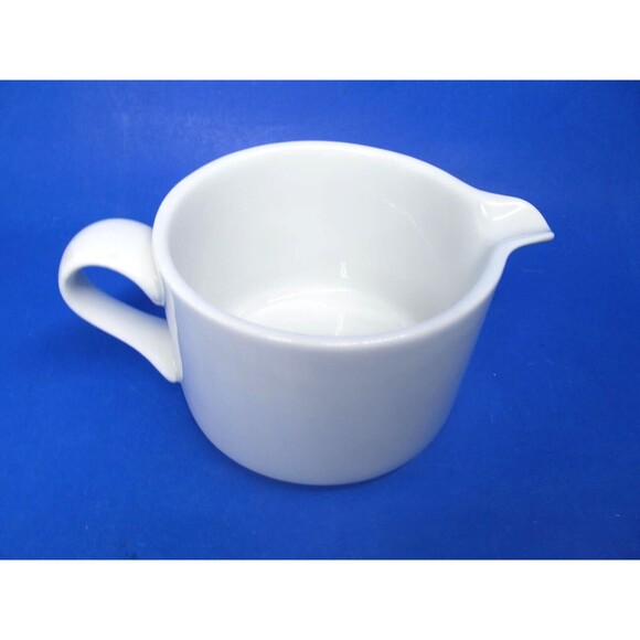 Dansk Bistro Portugal White Creamer 3"T X 4"W - Picture 6 of 12